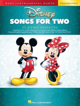 Disney Songs for Two Trombones: Easy Instrumental Duets (HL-00284647)