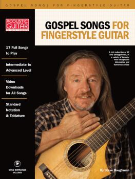 Gospel Songs for Fingerstyle Guitar: Acoustic Guitar Private Lessons S (HL-00287231)