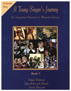 A Young Singer's Journey - Book 5 Answer Key: An Integrated Approach t (HL-00350478)