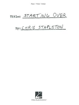 Chris Stapleton - Starting Over (HL-00362620)