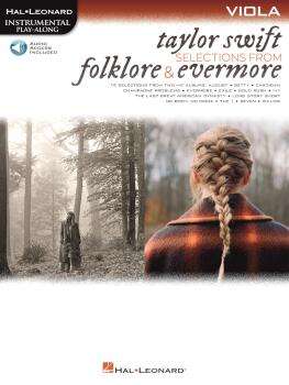 Taylor Swift - Selections from Folklore & Evermore: Viola Play-Along B (HL-00364068)