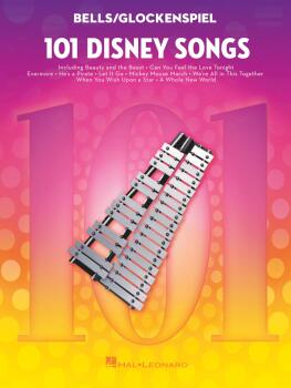 101 Disney Songs (for Bells/Glockenspiel) (HL-00366946)