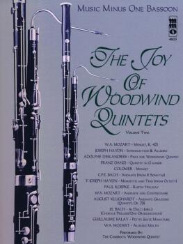 The Joy of Woodwind Quintets - Volume Two: Music Minus One Bassoon (HL-00400514)