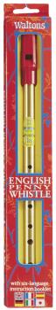 English Penny Whistle (with Six Language Instruction Booklet) (HL-00634105)