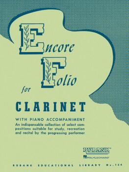 Encore Folio: Bb Clarinet with Piano Accompaniment (HL-04471560)