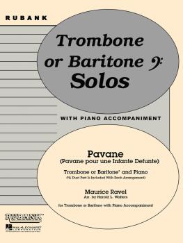 Pavane pour une Infante Défunte: Trombone Baritone B.C. Solo or Duet w (HL-04479238)