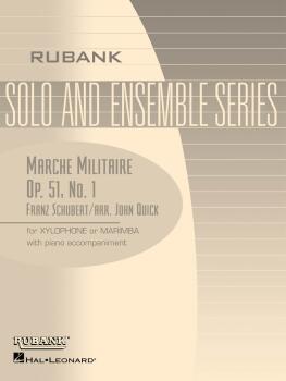 Marche Militaire, Op. 51 No. 1: Xylophone/Marimba Solo with Piano - Gr (HL-04479475)