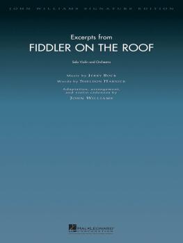 Excerpts from Fiddler on the Roof: Violin and Orchestra Score and Part (HL-04490682)