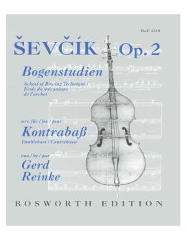 Sevcik School of Bowing Technique, Op. 2 - Double Bass: Schule der Bog (HL-14029819)