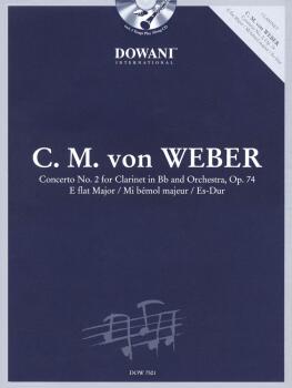 C.M. von Weber - Concerto No. 2, Op. 74 in Eb Major (for Clarinet in B (HL-44006528)