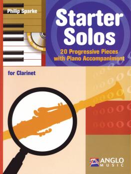 Starter Solos for Clarinet: 20 Progressive Pieces with Piano Accompani (HL-44006596)