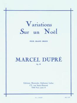 Variations Sur un Nol pour Grand Orgue: [Variations on a Noel for Org (HL-48180210)