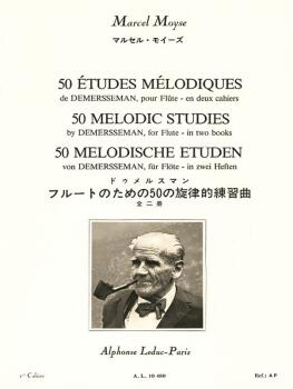 50 Melodic Studies After Demersseman, Op. 4 - Volume 1 (for Flute) (HL-48180850)