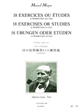 18 Exercices ou Etudes de Berbiguier (for Flute) (HL-48181131)