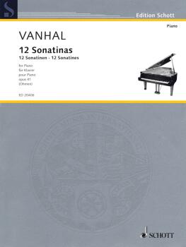 Johann Baptist Vanhal - 12 Easy and Progressive Sonatinas, Op. 41 (Pia (HL-49019547)