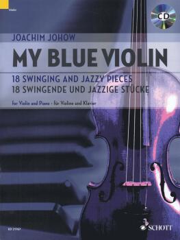 My Blue Violin - 18 Swinging and Jazzy Pieces (for Violin and Piano) (HL-49044613)