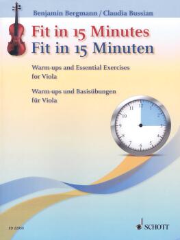 Fit in 15 Minutes: Warm-ups and Essential Exercises for Viola (HL-49046109)