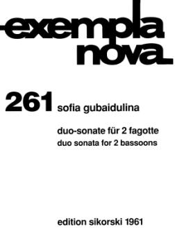 Duo Sonata for Two Bassoons (Score and Parts) (HL-50483474)