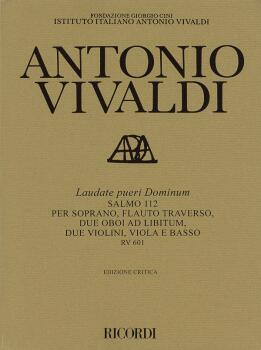 Laudate pueri Dominum RV601: Critical Edition Score (HL-50485241)