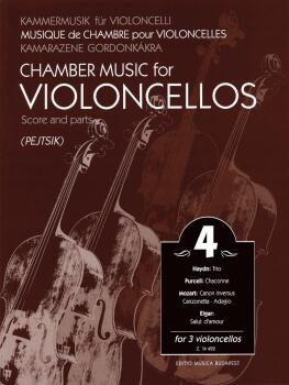 Chamber Music for Violoncellos - Volume 4: 3 Violoncellos Score and Pa (HL-50485999)
