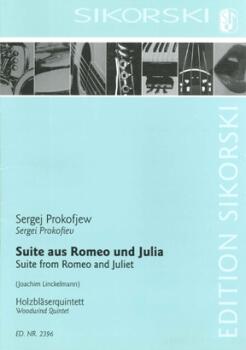 Suite from Romeo and Juliet: Woodwind Quintet Score and Parts (HL-50486016)