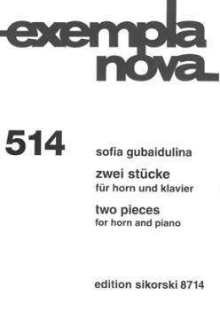 Sofia Gubaidulina - Two Pieces for Horn and Piano (HL-50498789)