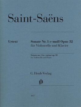 Camille Saint-Sans - Sonata No. 1 in C minor, Op. 32: Violoncello and (HL-51481057)