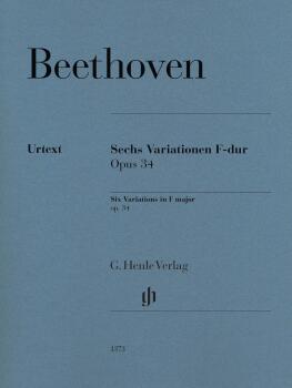 6 Variations in F Major, Op. 34 (Piano Solo) (HL-51481373)