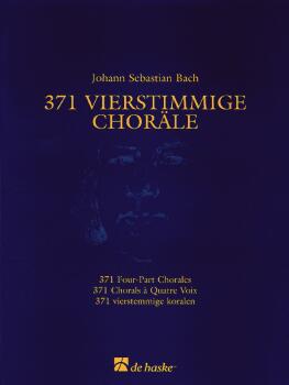 371 Vierstimmige Choräle (Four-Part Chorales) (Part 3 - Viola) (HL-44003557)