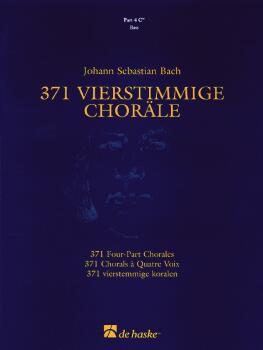 371 Vierstimmige Choräle (Four-Part Chorales): Part 4 in C - Bass Clef (HL-44003563)