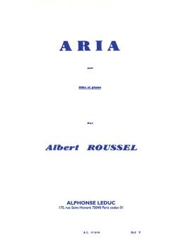 Aria pour Flute et Piano (HL-48180471)