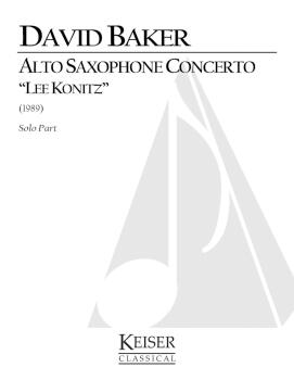 Alto Saxophone Concerto (Alto Saxophone Part) (HL-00041508)