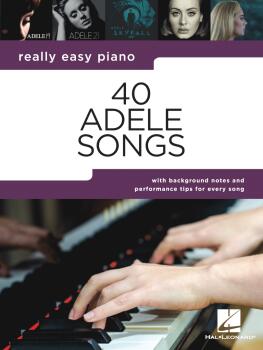 40 Adele Songs - Really Easy Piano (HL-00403232)