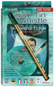 Absolute Beginners Irish Tin Whistle: DVD Pack includes D whistle, ins (HL-00634118)