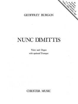 Geoffrey Burgon: Nunc Dimittis (Voice and Organ) (HL-14005422)