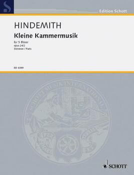 Kleine Kammermusik, Op. 24, No. 2 (for 5 Woodwinds) (HL-49004850)