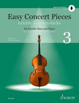 Easy Concert Pieces - Volume 3 (for Double Bass and Piano Edition with (HL-49046703)
