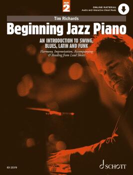 Beginning Jazz Piano: An Introduction to Swing, Blues, Latin, and Funk (HL-49046775)