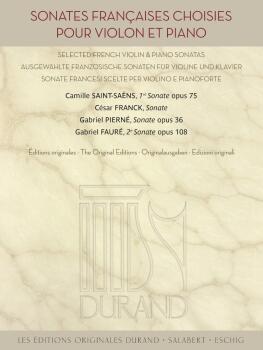 Sonates Françaises Choisies: Original Editions Violin and Piano (HL-50565999)