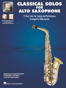 Classical Solos for Alto Sax: 15 Easy Solos for Contest and Performanc (HL-00870093)