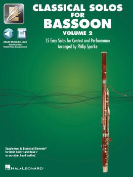 Classical Solos for Bassoon - Volume 2: 15 Easy Solos for Contest and  (HL-00870103)