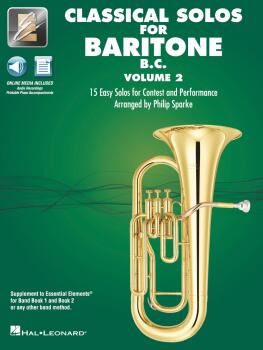 Classical Solos for Baritone B.C. - Volume 2: 15 Easy Solos for Contes (HL-00870110)