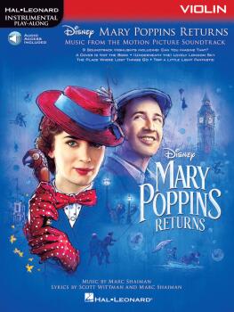 Mary Poppins Returns for Violin: Instrumental Play-Along Series (HL-00288956)