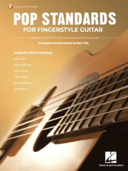 Pop Standards for Fingerstyle Guitar: 15 Beautiful and Fun-to-Play Arr (HL-00351219)