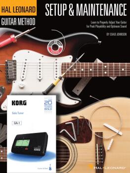 Hal Leonard Guitar Method - Setup & Maintenance: Book + Korg Chromatic (HL-00697392)