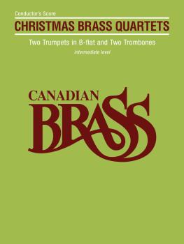 Canadian Brass Christmas Quartets (Conductor's Score) (HL-00729767)