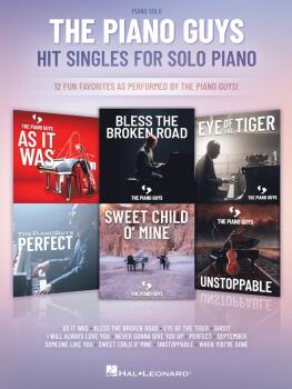 The Piano Guys Hit Singles for Piano Solo: 12 Fun Favorites as Perform (HL-01168702)