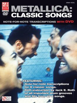 Metallica: Classic Songs for Drum: Note-for-Note Transcriptions with D (HL-02501625)