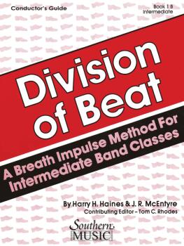 Division of Beat (D.O.B.), Book 1B (Conductor's Guide) (HL-03770575)