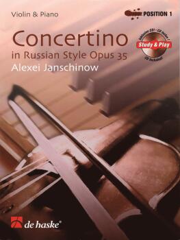 Concertino in Russian Style, Opus 35 (Violin & Piano) (HL-44004923)
